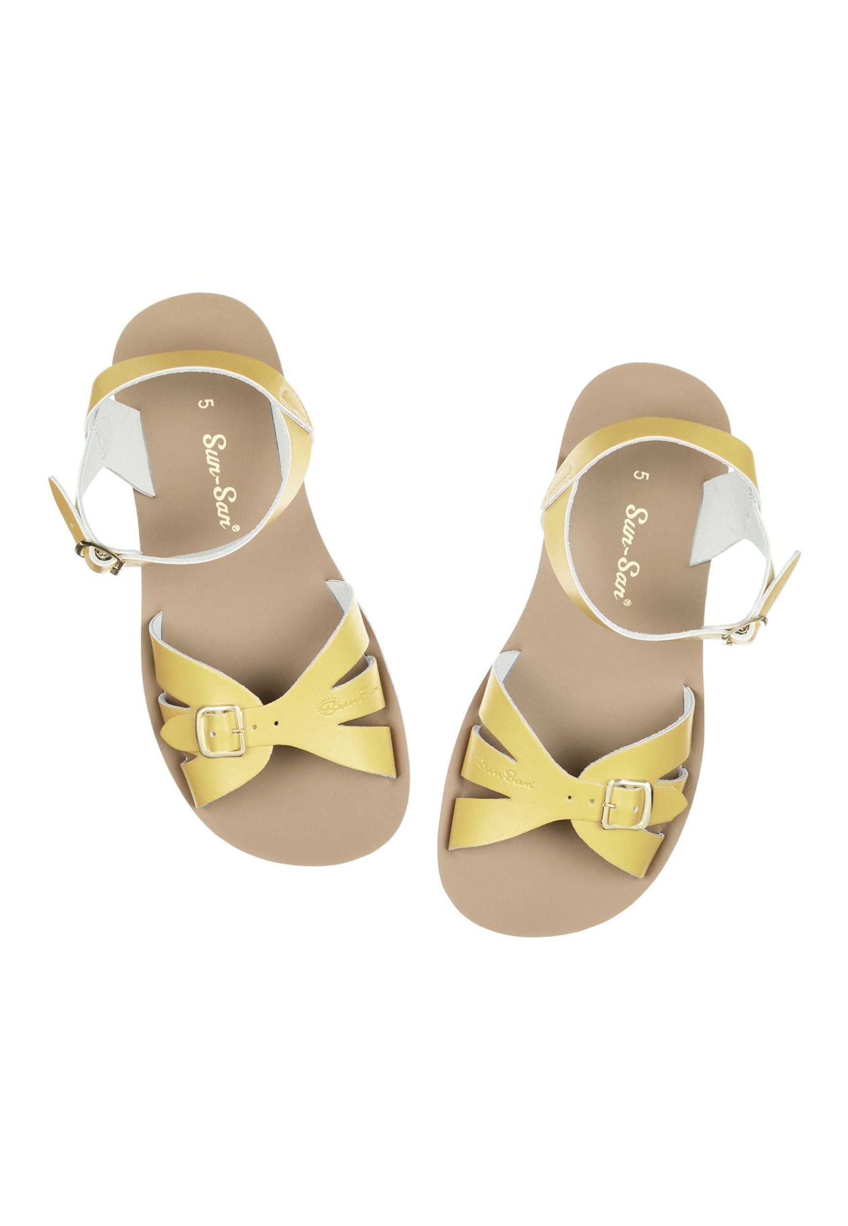 SALT WATER SANDALS  Damen Sandalen BOARDWALK 1925 butter yellow