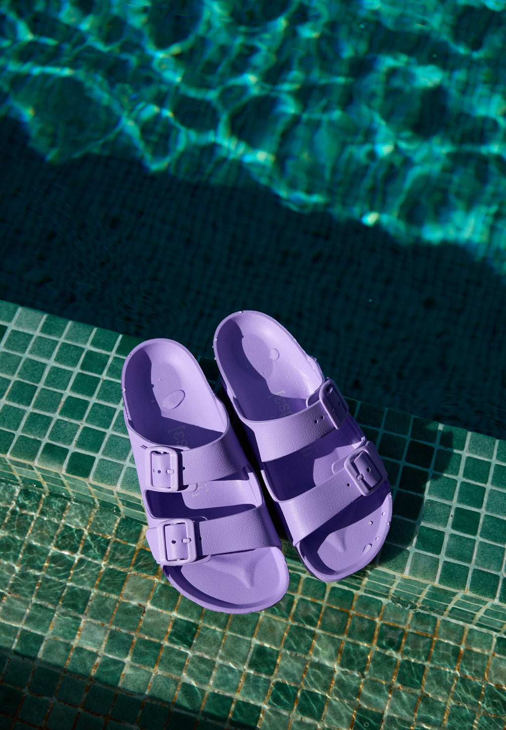 ESPADRIJ L'ORIGINALE Damen Pantolette AMI POOL lavende