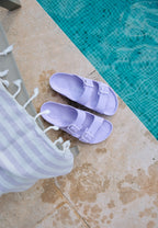 ESPADRIJ L'ORIGINALE Damen Pantolette AMI POOL lavende