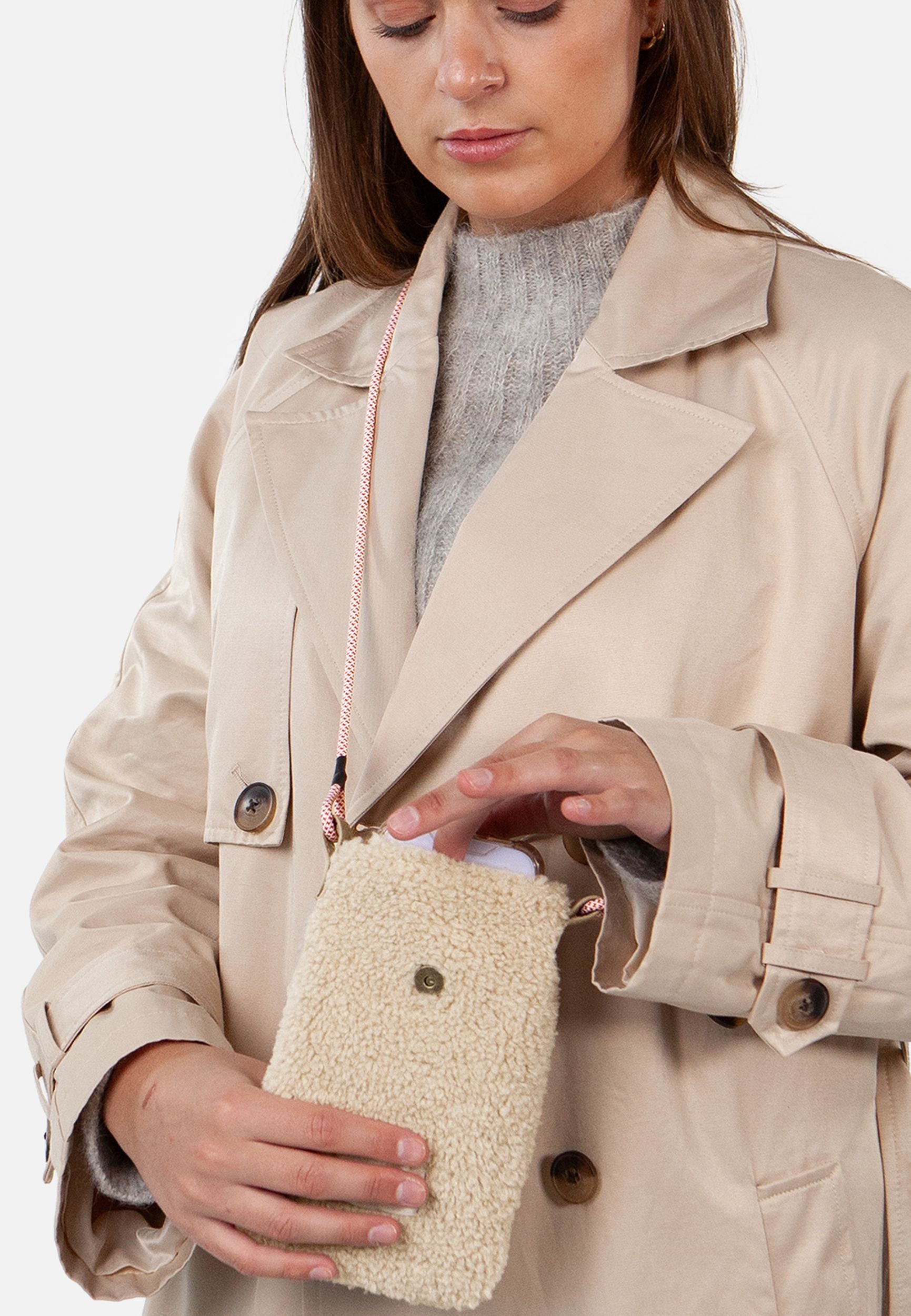BARTS Schultertasche Phone Bag BUGBANE cream