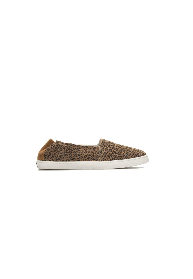 HUB FOOTWEAR Damen Slipper FUJI S40 leopard off white