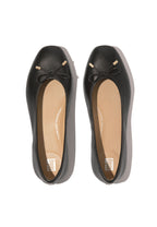 FITFLOP Ballerina DELICATO BOW SOFT Leather - black
