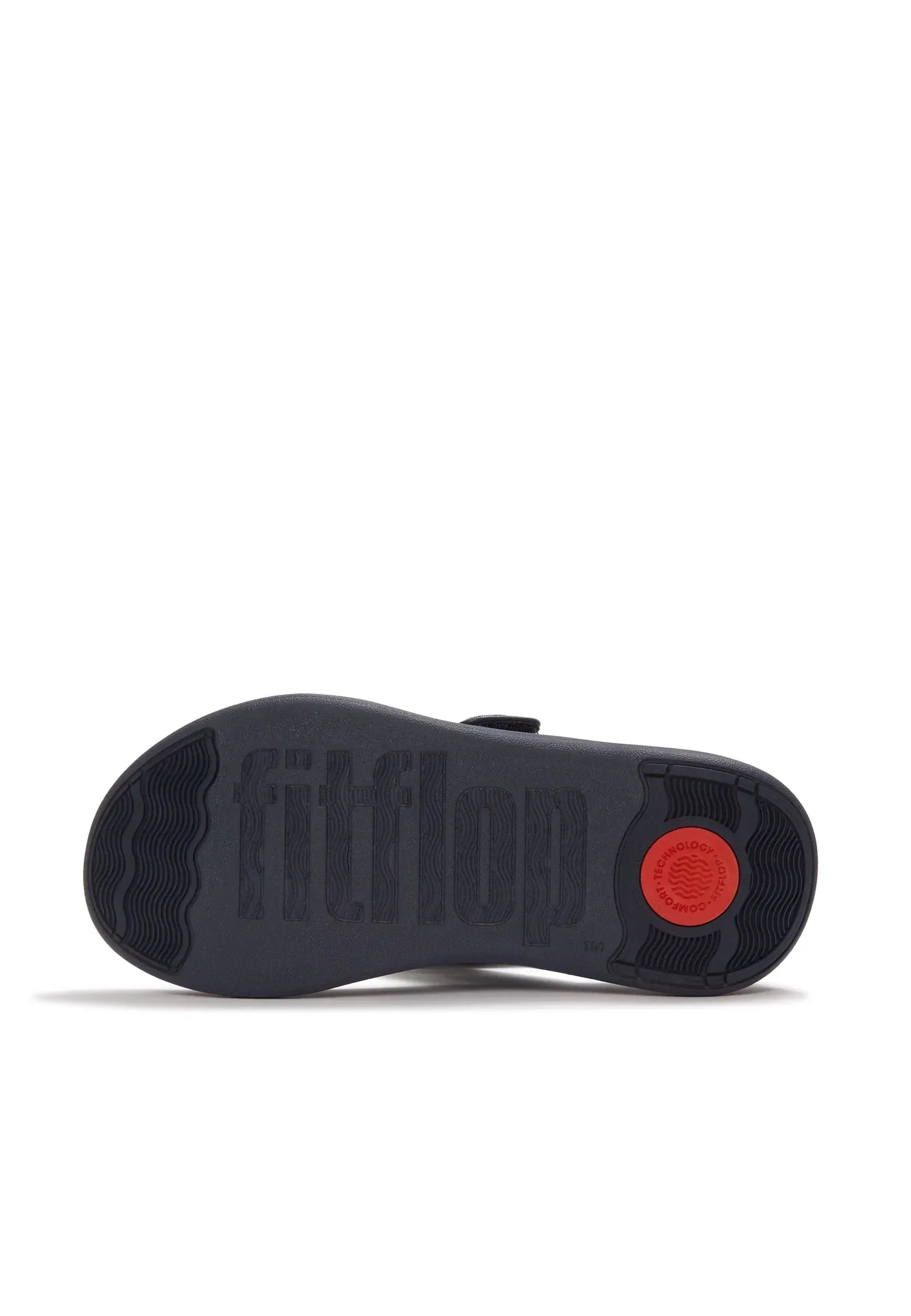 FitFlop - F-MODE GO ADJ. CHECKERBOARD-DENIM TOE-POST SANDALS - Unisex - Zehentrenner | Nur bei shoedeal.de, deinem O – Bild 7