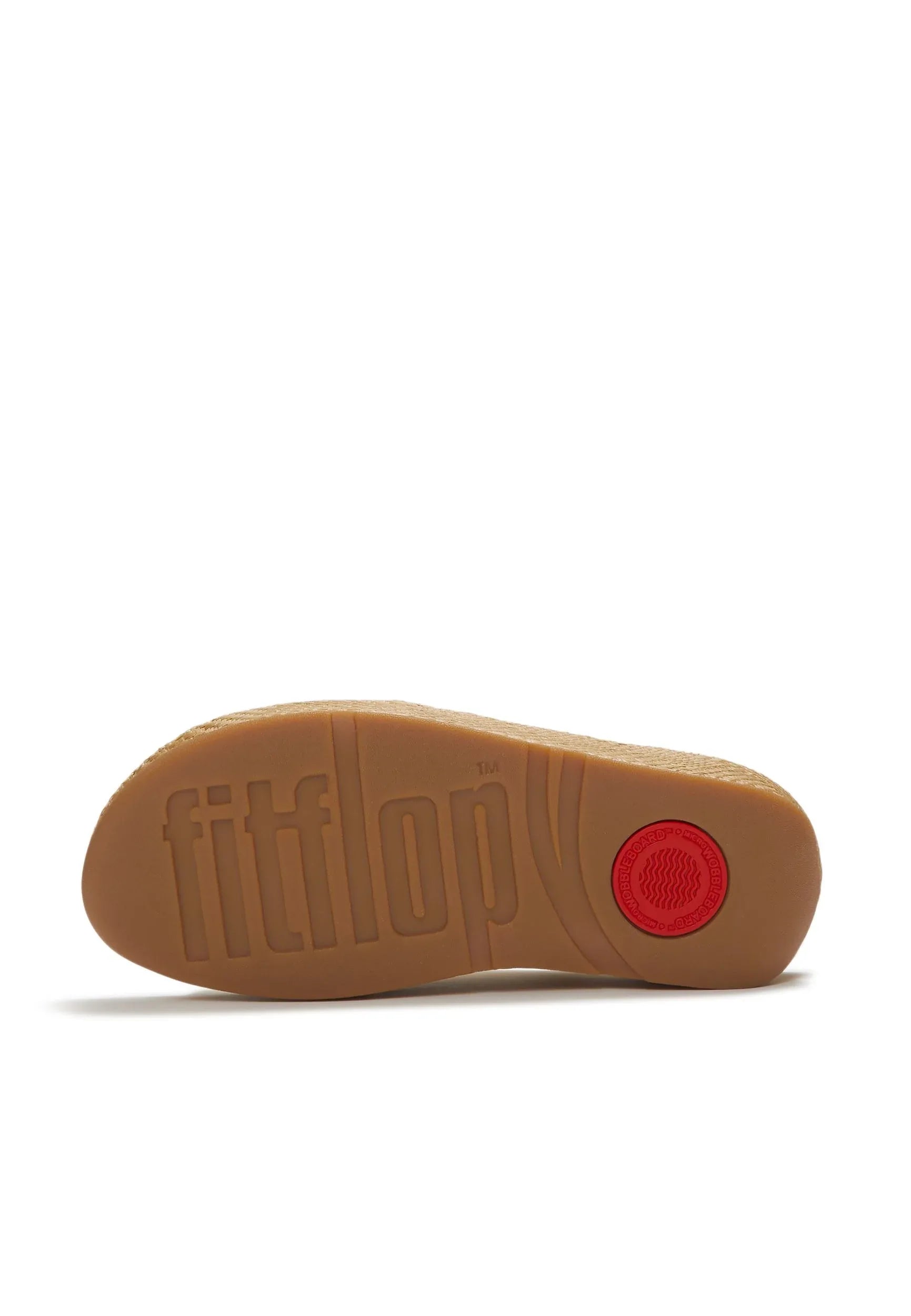 FITFLOP Damen Pantoletten LULU LUX GRAPHIC-WEAVE SUEDE CROSS cappuccino