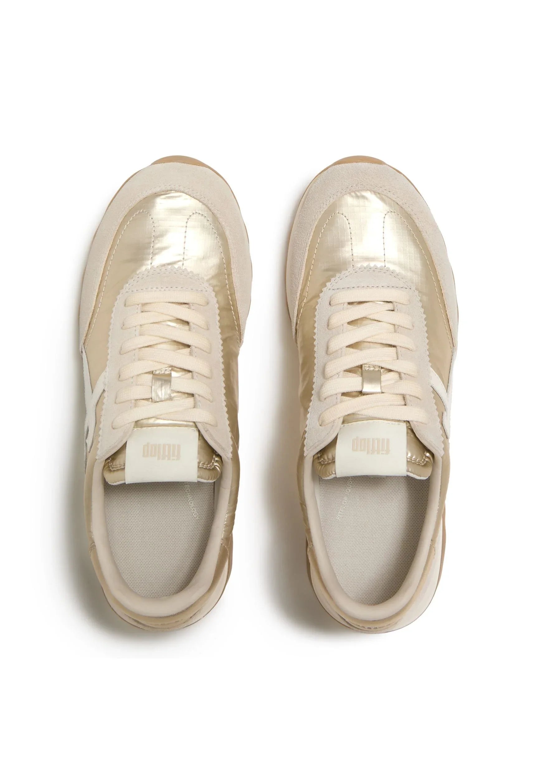 FITFLOP Damen Sneakers RETRO-Q FF platino