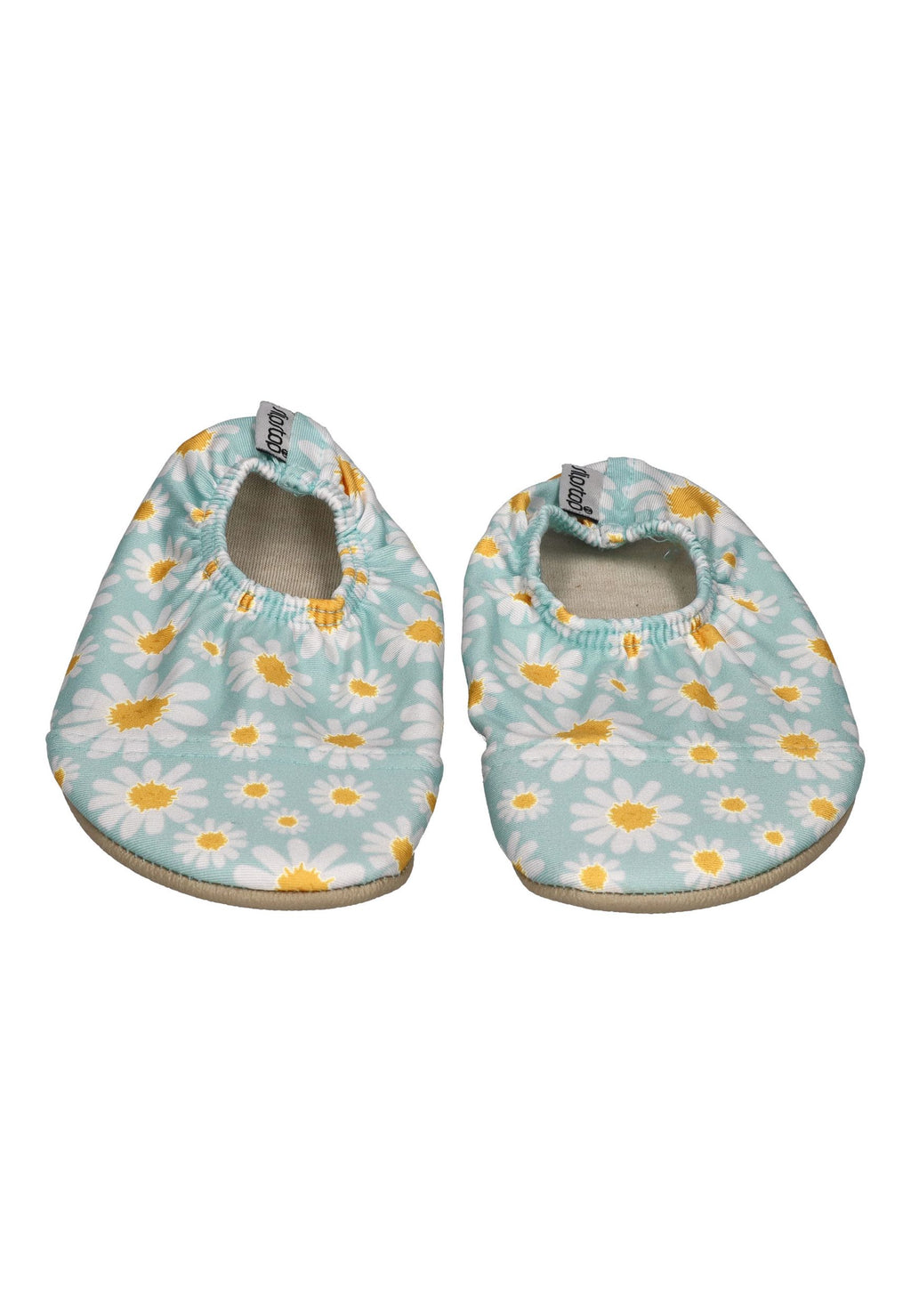 SLIPSTOP Kinder Hausschuhe Badeschuhe BOUQUET Margariten Mintgrün