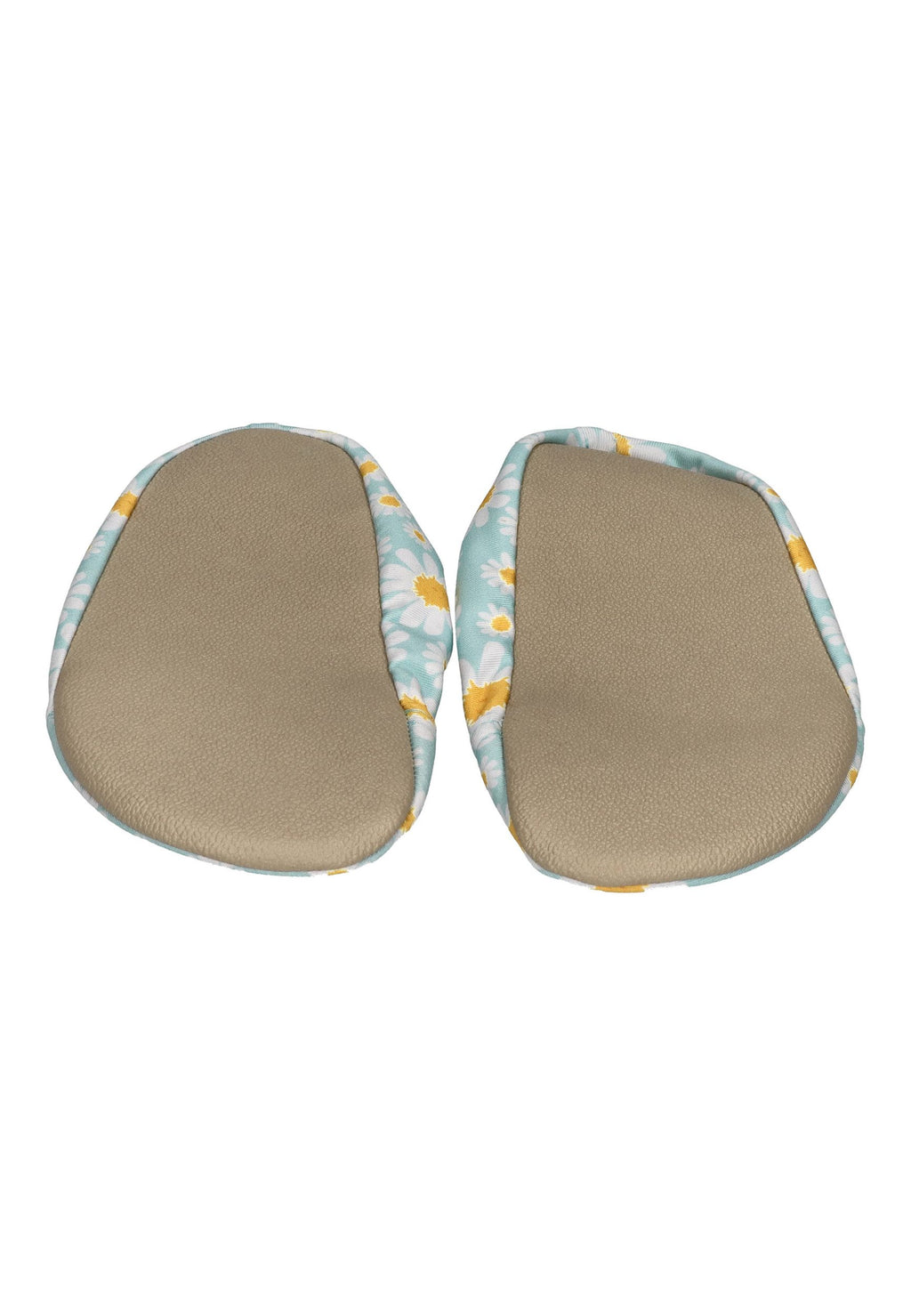 SLIPSTOP Kinder Hausschuhe Badeschuhe BOUQUET Margariten Mintgrün