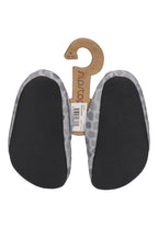 SLIPSTOP Kinder Hausschuhe Badeschuhe GOLIATH T-Rex Grau