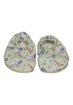 SLIPSTOP Kinder Hausschuhe Badeschuhe KALAHARI Grün