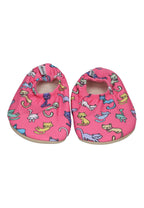 SLIPSTOP Kinder Hausschuhe Badeschuhe KITTIES Katzen Pink