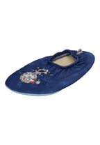 SLIPSTOP Kinder Hausschuhe Badeschuhe NASA Weltraum Dunkelblau
