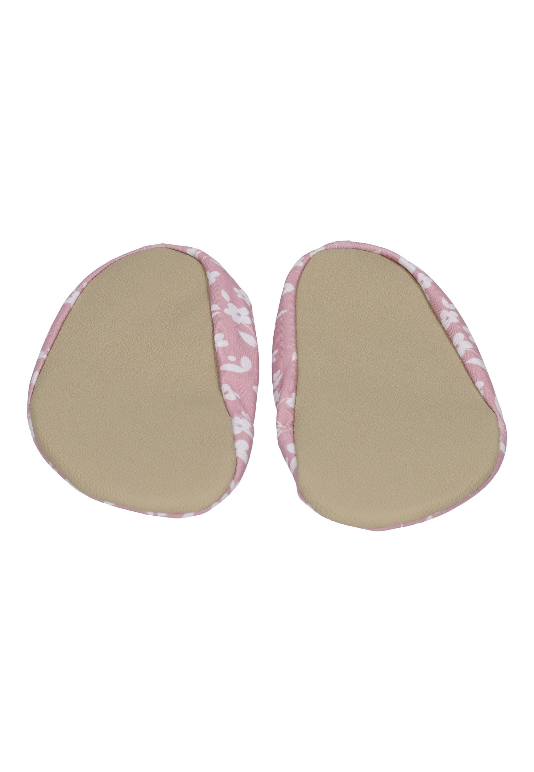 SLIPSTOP Kinder Hausschuhe Badeschuhe ROSE FLOWER Blumen Altrosa