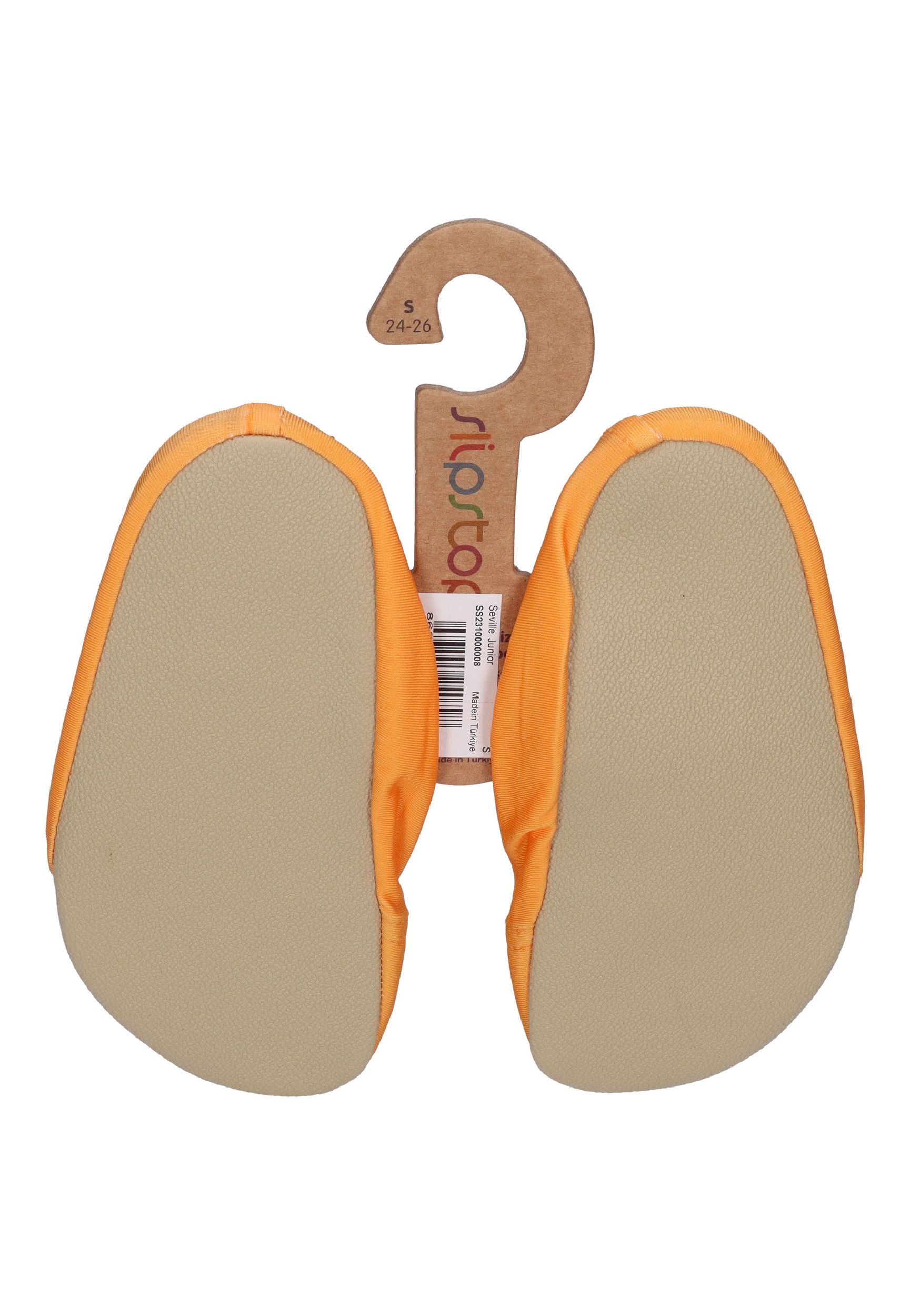 SLIPSTOP Kinder Hausschuhe Badeschuhe SEVILLE Gelb