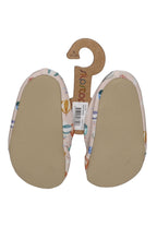 SLIPSTOP Kinder Hausschuhe Badeschuhe TWINKLE Heißluftballons beige