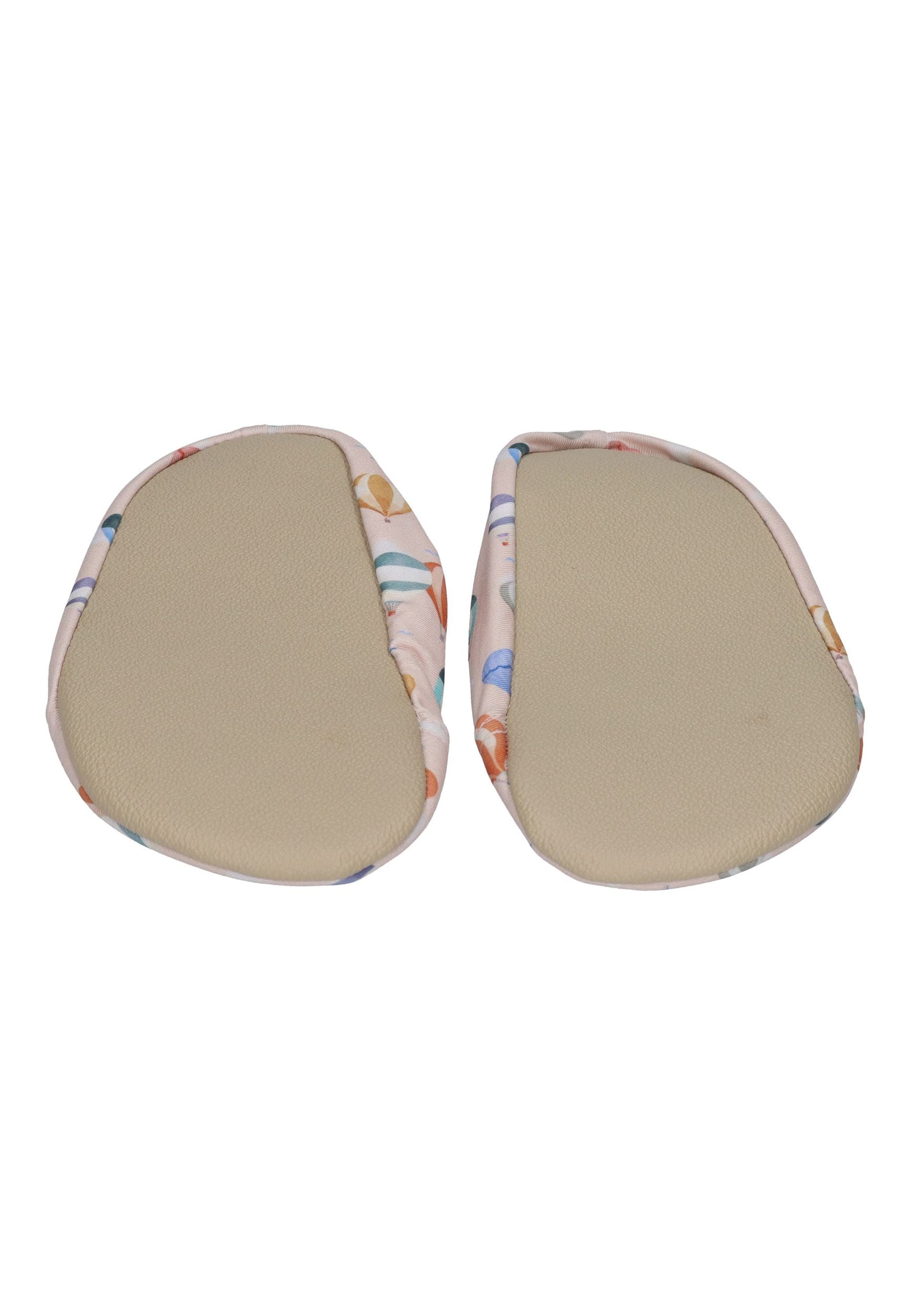 SLIPSTOP Kinder Hausschuhe Badeschuhe TWINKLE Heißluftballons beige