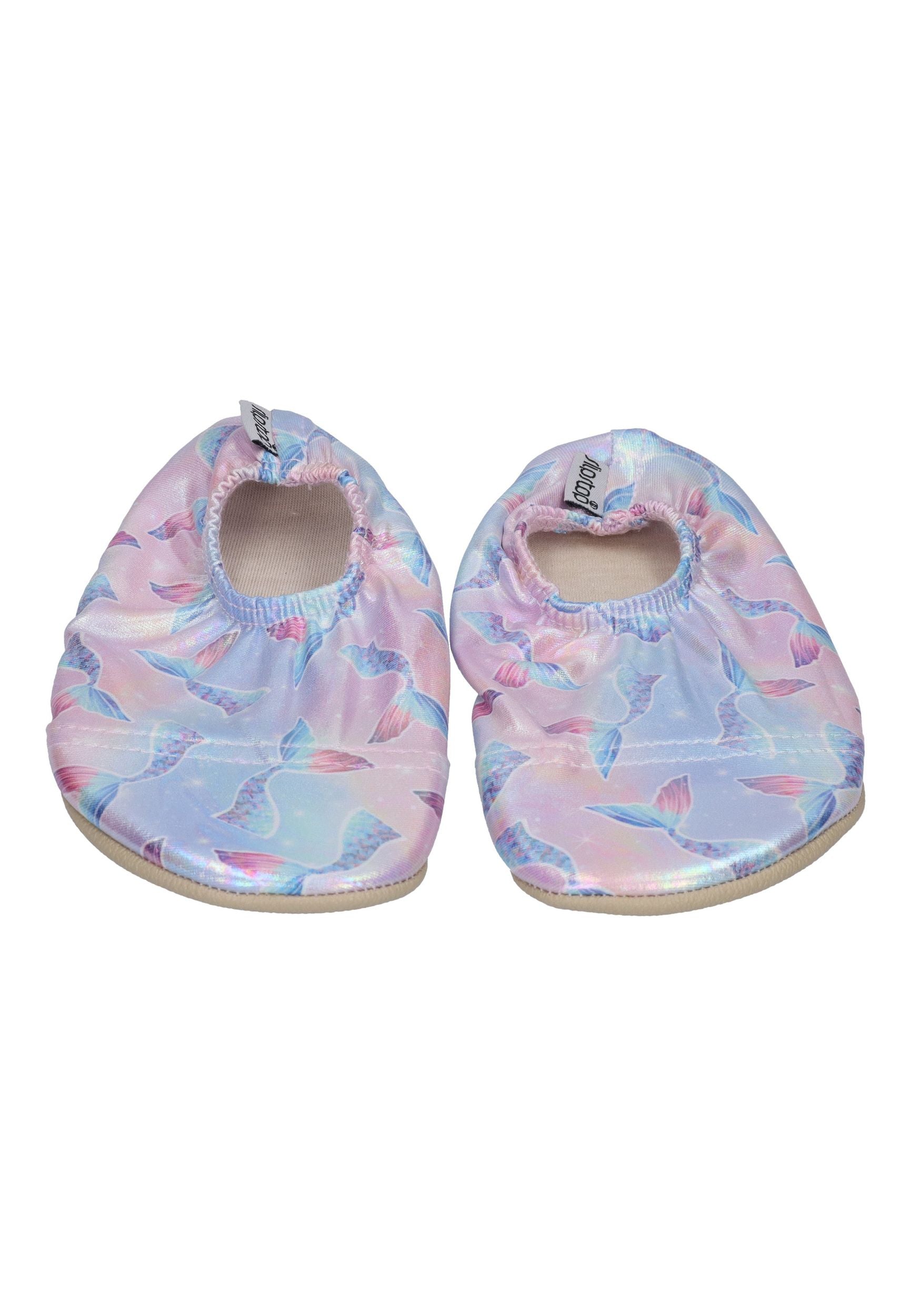 SLIPSTOP Kinder Hausschuhe Badeschuhe VENICE Flossen lila
