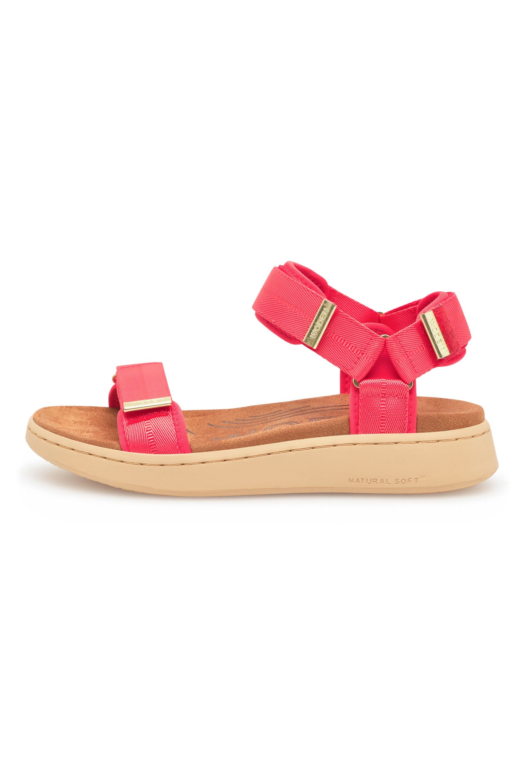 WODEN Damen Sandalen - LINE WL926 - flame | Bester Preis, bester Style – shoedeal