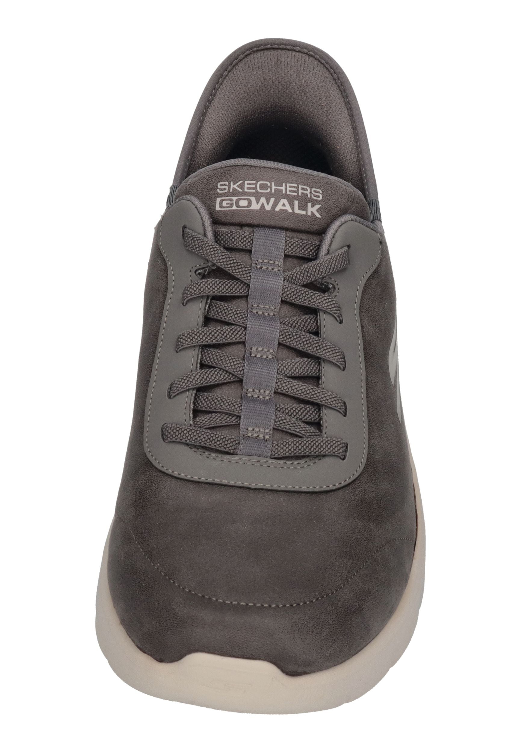 SKECHERS in Übergröße GO WALK FLEX HANDS UP 216326 GRY