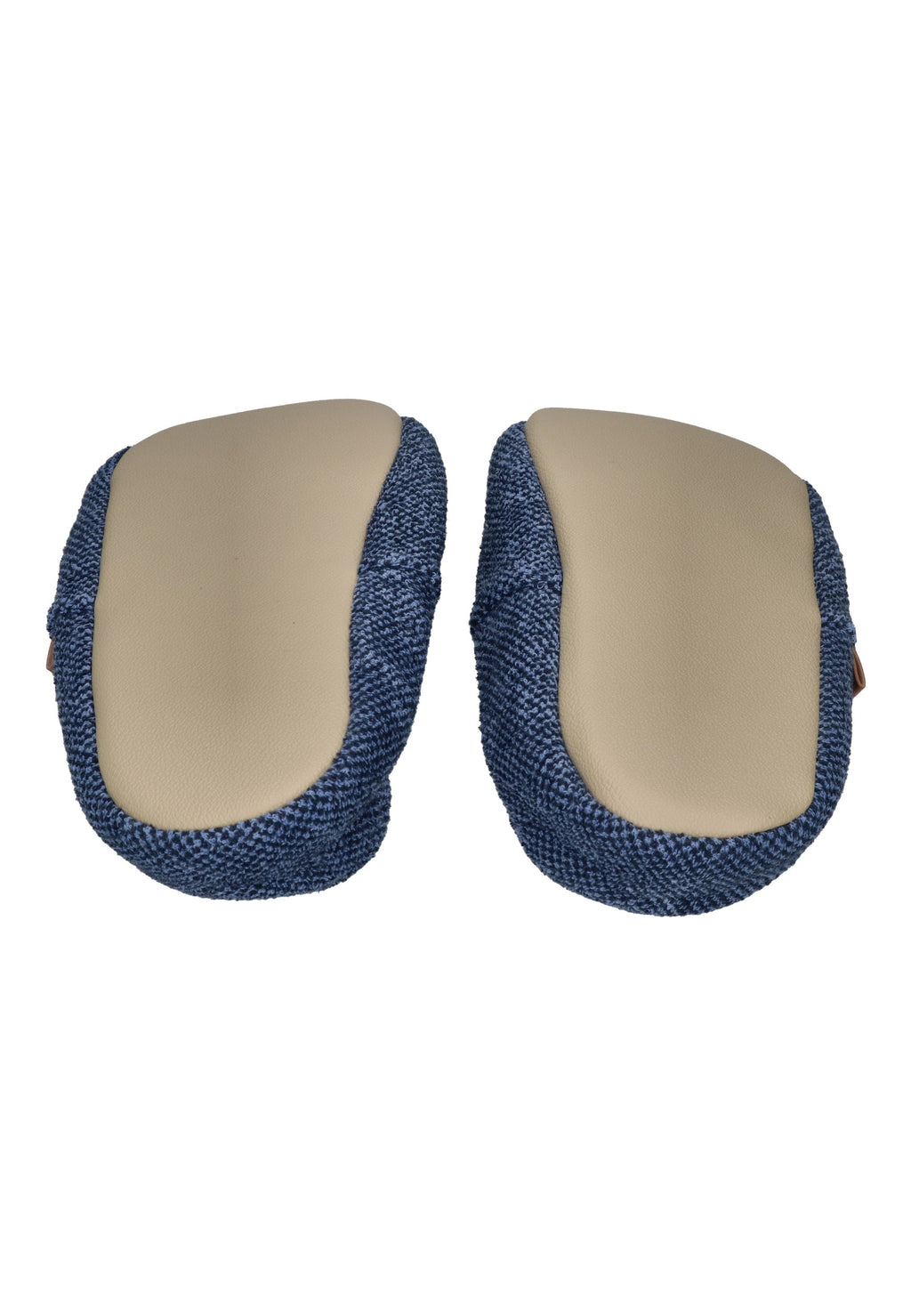 SLIPSTOP Erwachsene Hausschuhe Bootie INDIGO dunkelblau meliert