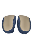 SLIPSTOP Erwachsene Hausschuhe Bootie INDIGO dunkelblau meliert