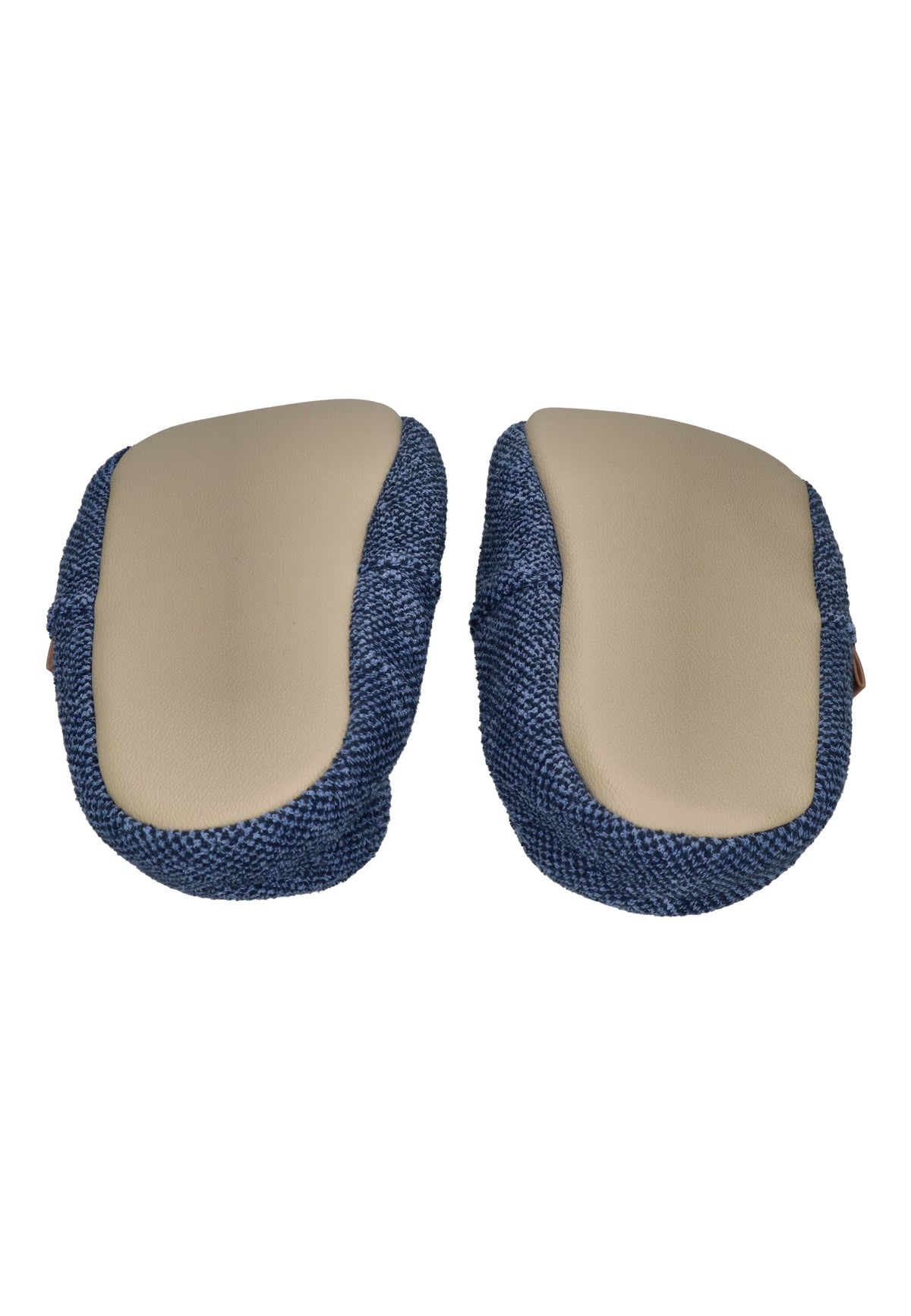 SLIPSTOP Erwachsene Hausschuhe Bootie INDIGO dunkelblau meliert