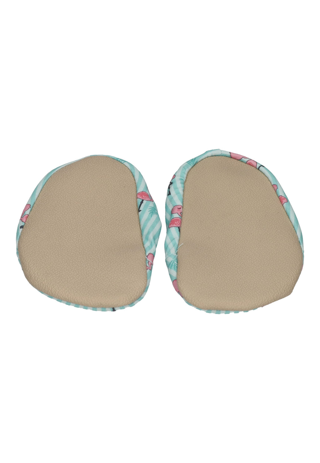 SLIPSTOP Hausschuhe Badeschuhe DILLY Flamingos mint rosa