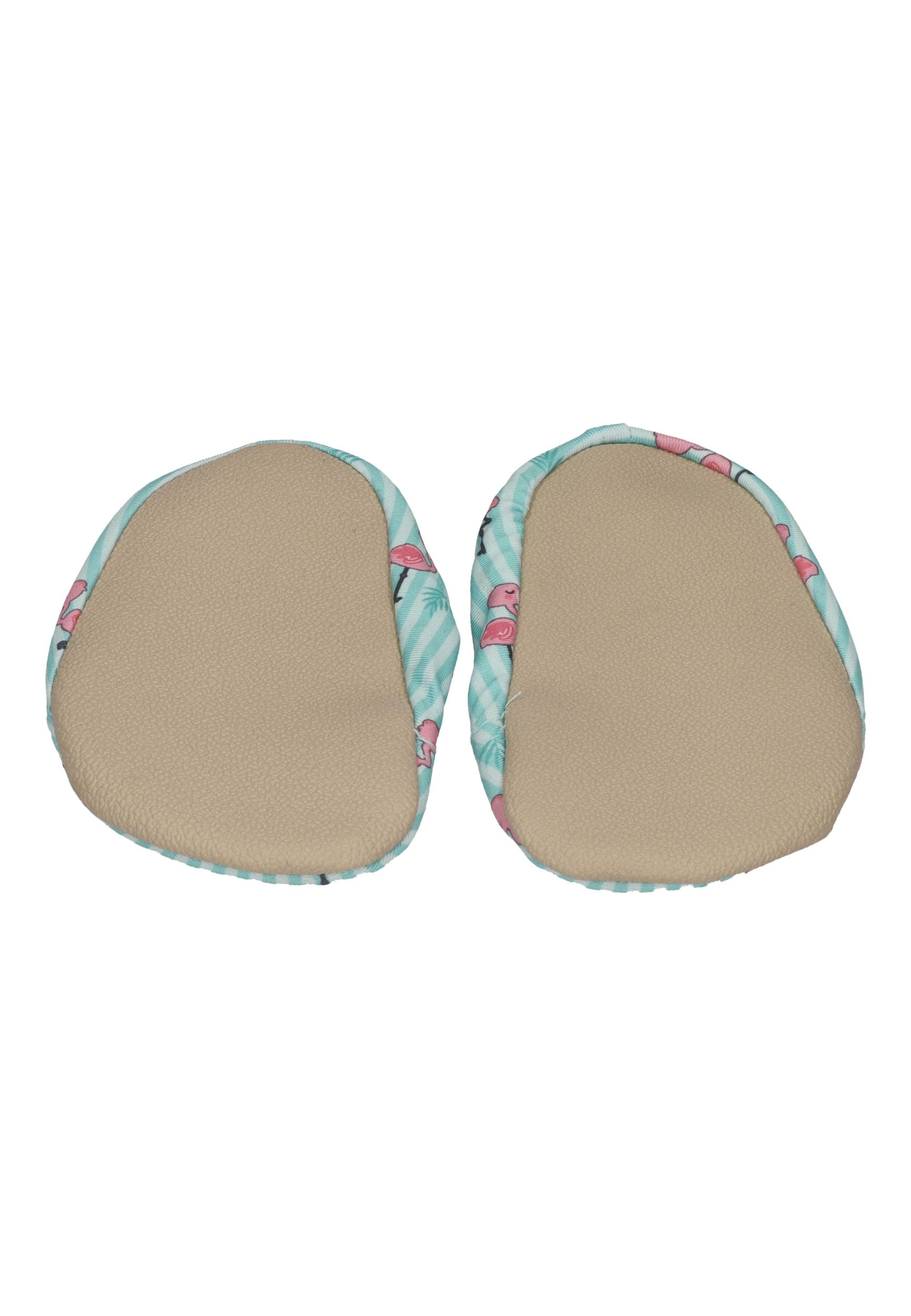 SLIPSTOP Hausschuhe Badeschuhe DILLY Flamingos mint rosa
