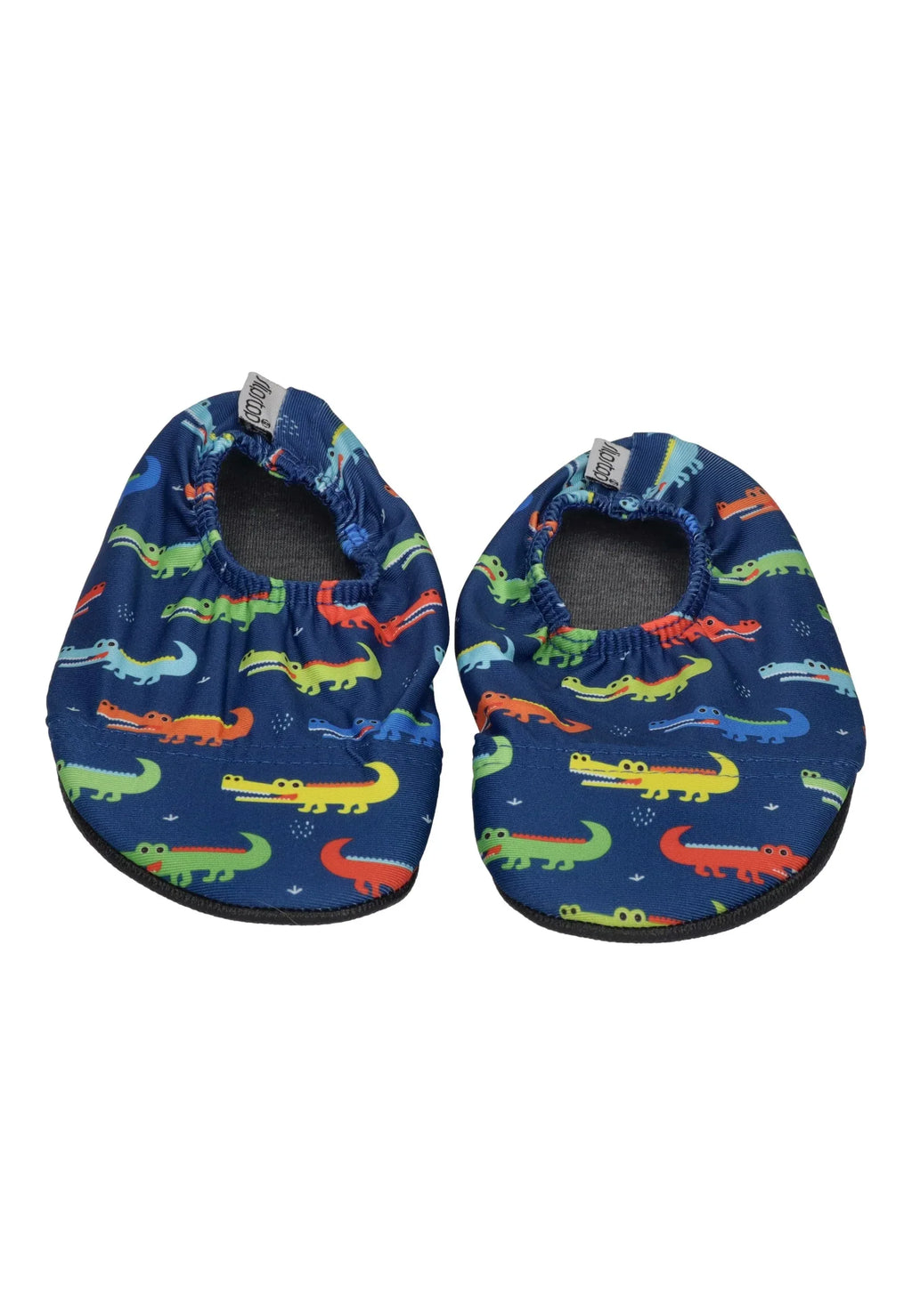 SLIPSTOP Kinder Hausschuhe Badeschuhe Amazonas Croco dunkelblau