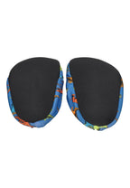 SLIPSTOP Kinder Hausschuhe Badeschuhe Austin Dinos blau