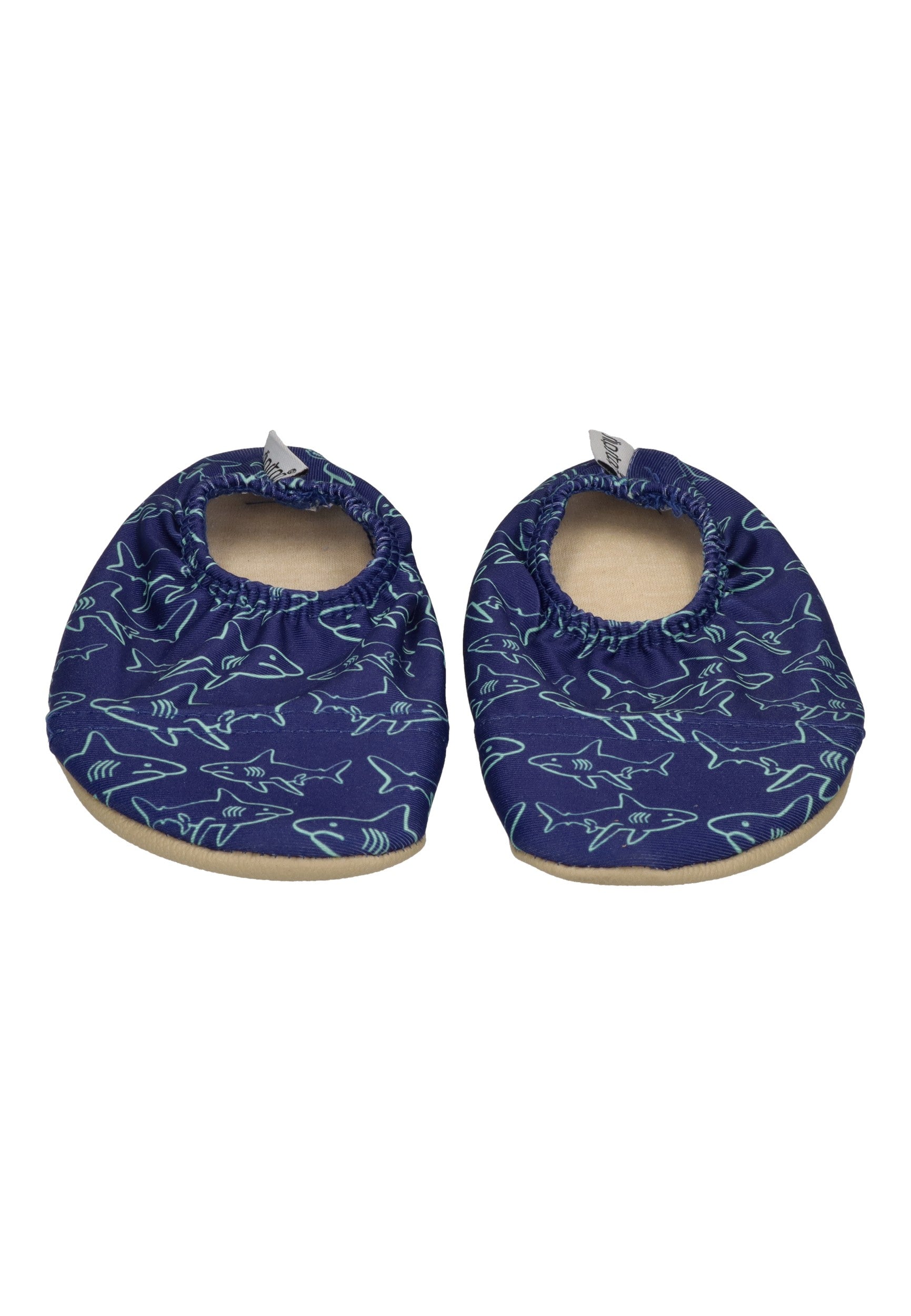 SLIPSTOP Kinder Hausschuhe Badeschuhe BULLSHARK - navy