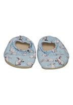 SLIPSTOP Kinder Hausschuhe Badeschuhe BUNNY hellblau