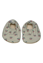 SLIPSTOP Kinder Hausschuhe Badeschuhe Cherry Green hellgrün