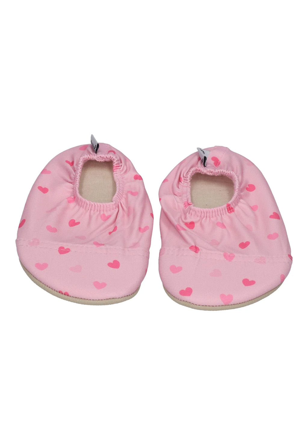 SLIPSTOP Kinder Hausschuhe Badeschuhe Claire Herzen rosa