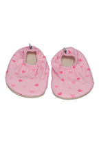SLIPSTOP Kinder Hausschuhe Badeschuhe Claire Herzen rosa