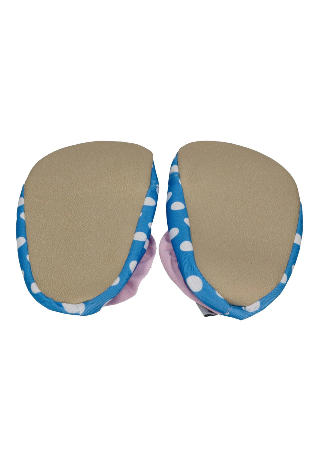SLIPSTOP Kinder Hausschuhe Badeschuhe Dotty blau rosa