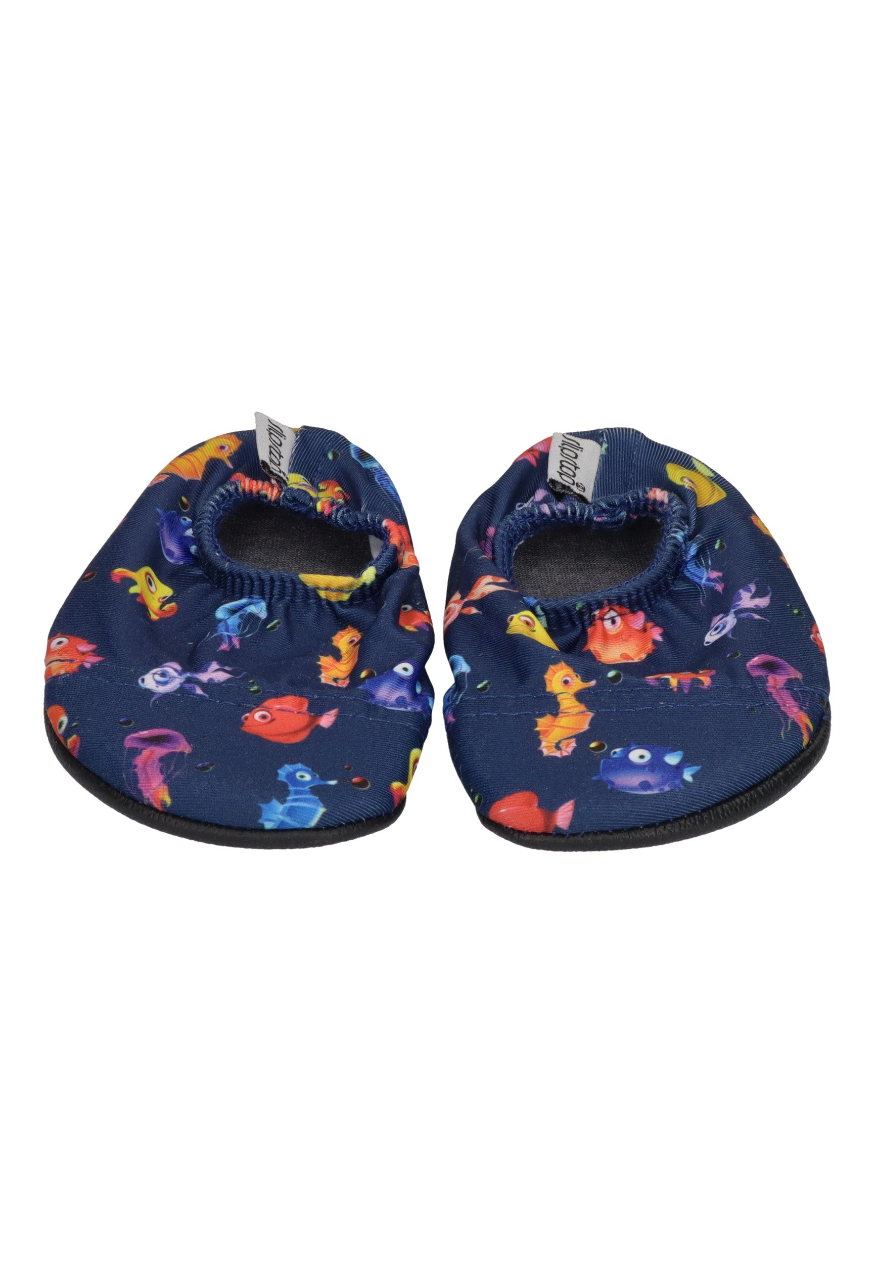 SLIPSTOP - Kinder Hausschuhe Badeschuhe FISH EYE - bunt