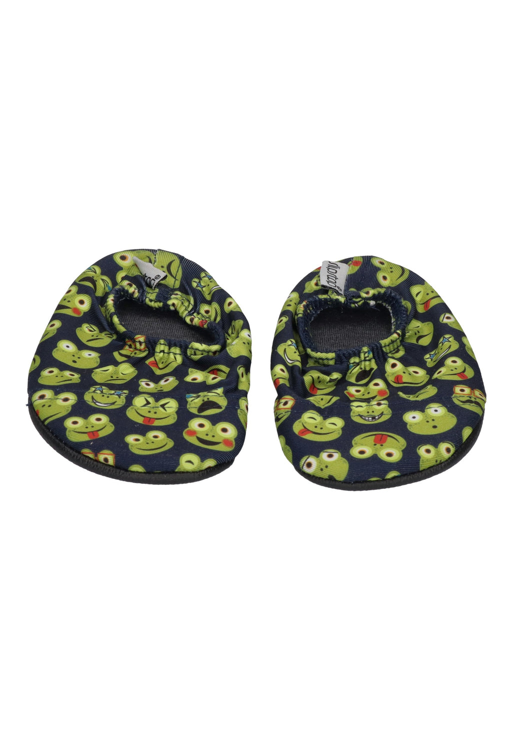 SLIPSTOP Kinder Hausschuhe Badeschuhe FROG - blue green