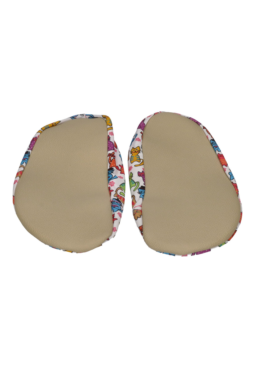 SLIPSTOP Kinder Hausschuhe Badeschuhe FUNNY CATS - bunt