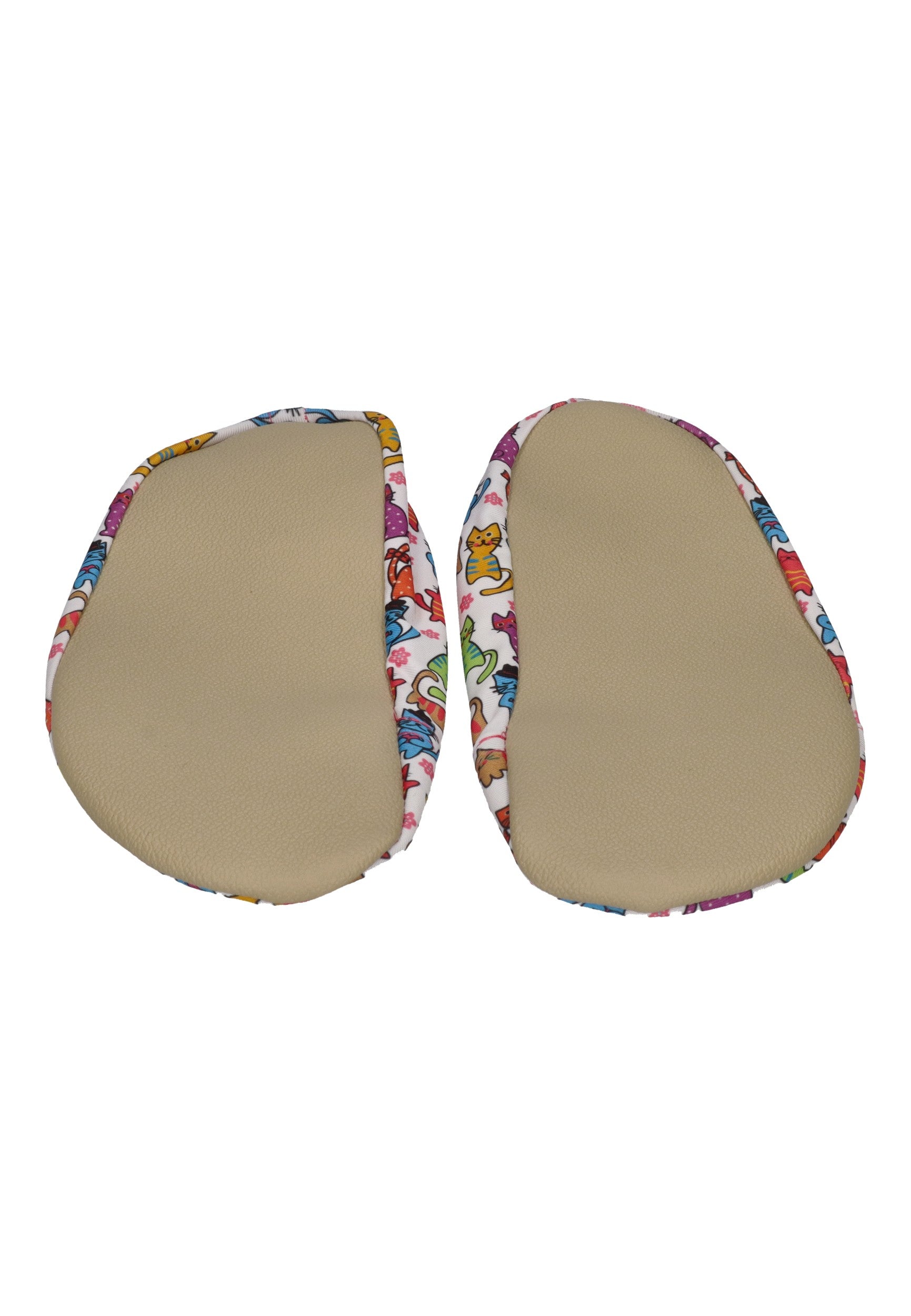 SLIPSTOP Kinder Hausschuhe Badeschuhe FUNNY CATS - bunt
