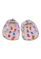 SLIPSTOP Kinder Hausschuhe Badeschuhe HERMES Katzen bunt