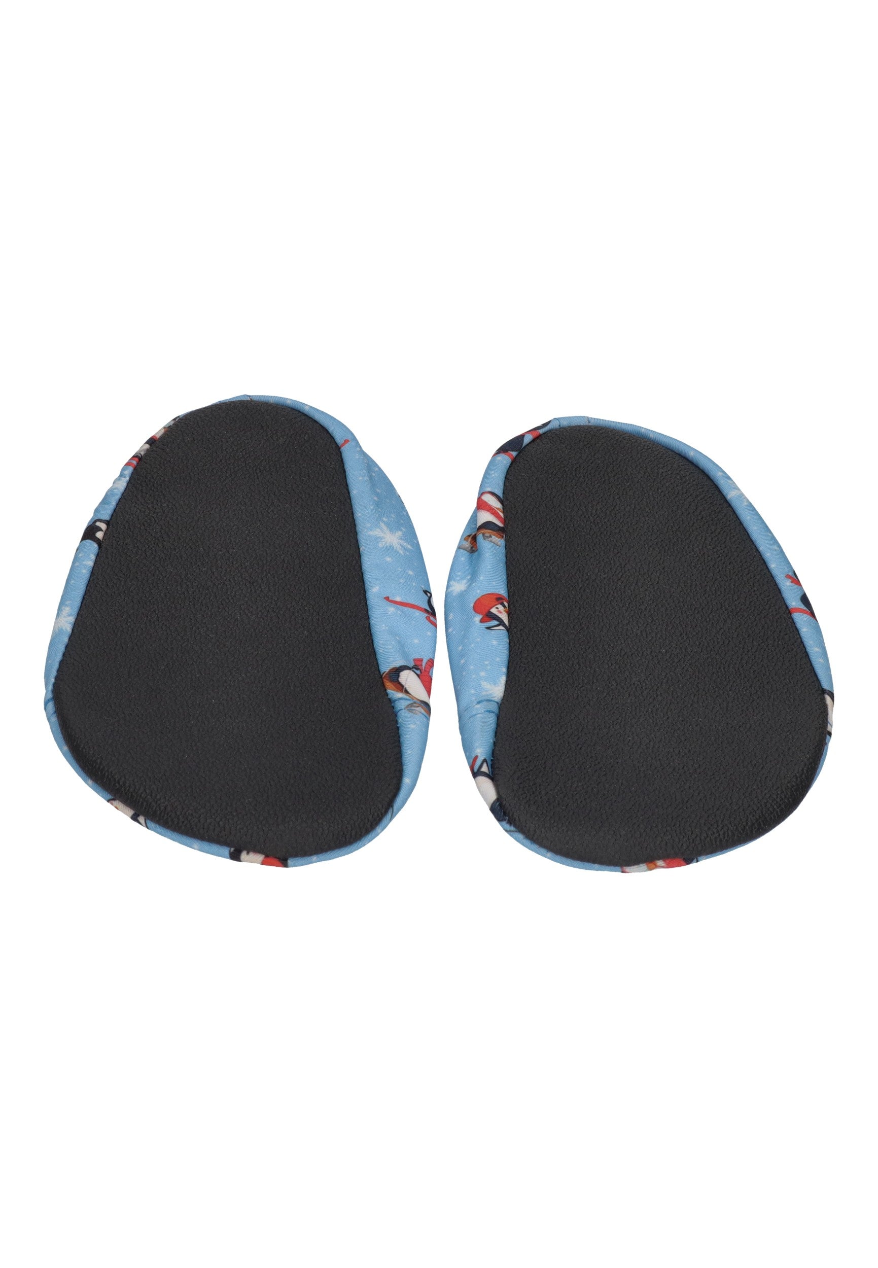 SLIPSTOP Kinder Hausschuhe Badeschuhe HILARIOUS hellblau