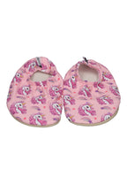 SLIPSTOP Kinder Hausschuhe Badeschuhe IRIS Einhorn rosa