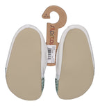 SLIPSTOP Kinder Hausschuhe Badeschuhe JUMANJI  Weiß
