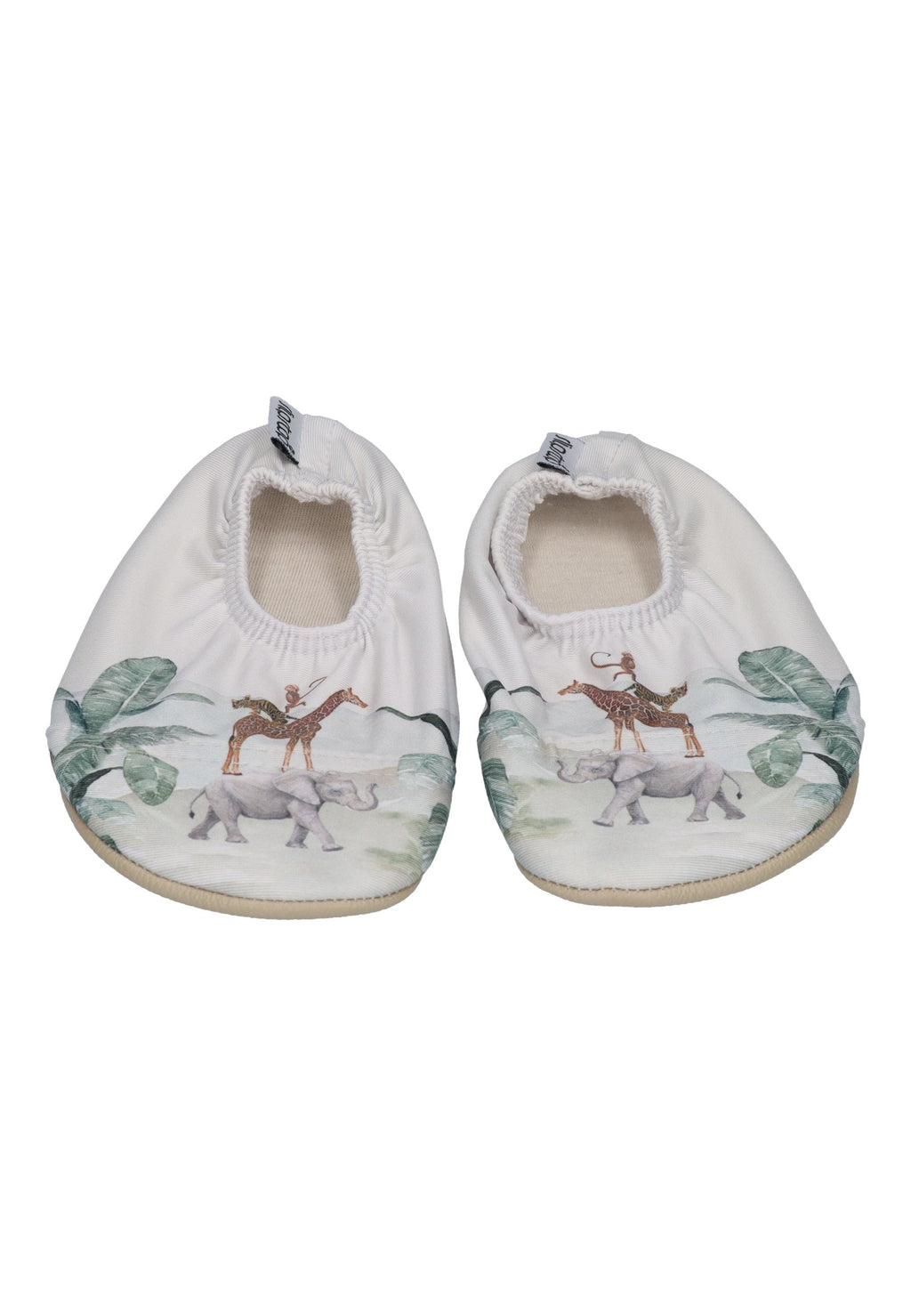 SLIPSTOP Kinder Hausschuhe Badeschuhe JUMANJI  Weiß