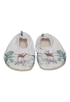 SLIPSTOP Kinder Hausschuhe Badeschuhe JUMANJI  Weiß
