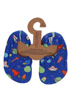 SLIPSTOP Kinder Hausschuhe Badeschuhe MARS Planeten blue