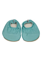 SLIPSTOP Kinder Hausschuhe Badeschuhe MINT BLUE blue
