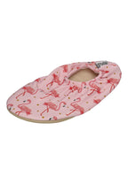SLIPSTOP Kinder Hausschuhe Badeschuhe May Flamingos rosa