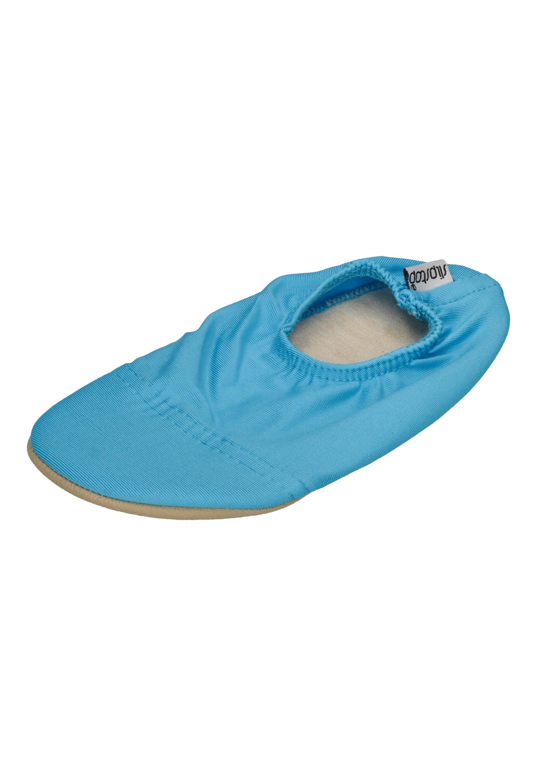 SLIPSTOP Kinder Hausschuhe Badeschuhe NEON BLUE - blau