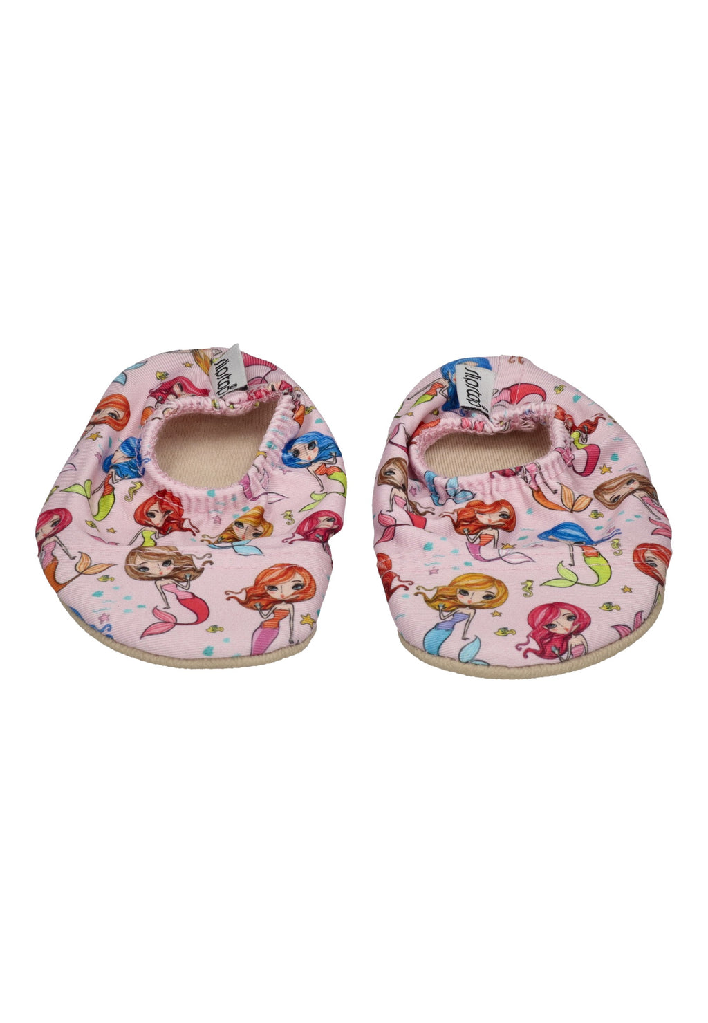 SLIPSTOP Kinder Hausschuhe Badeschuhe NIXE - rosa bunt